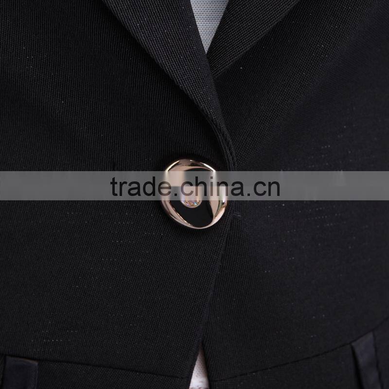 2015 newest short skirt suits for office women