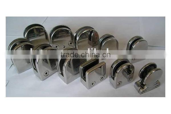 staircase railing glass hoder fittings screw