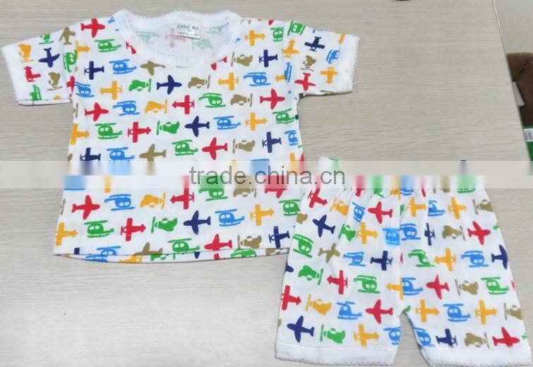 Baby suit 2 in 1 set cotton vest 2016 hot selling
