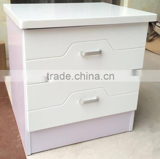 2015 New Products of MDF table hotel wooden Nightstands for sale