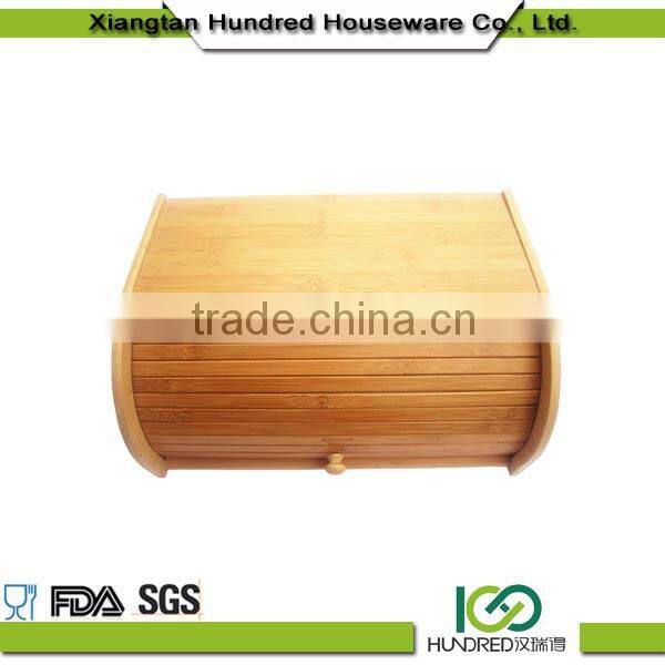 made in china bamboo packaging bread box