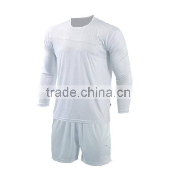 cheap customized interlock long sleeve soccer training sets