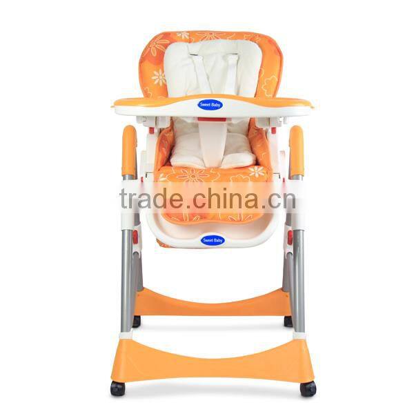 Hot Model kids High Chairs with adjustable footrest and EN14988 certificate