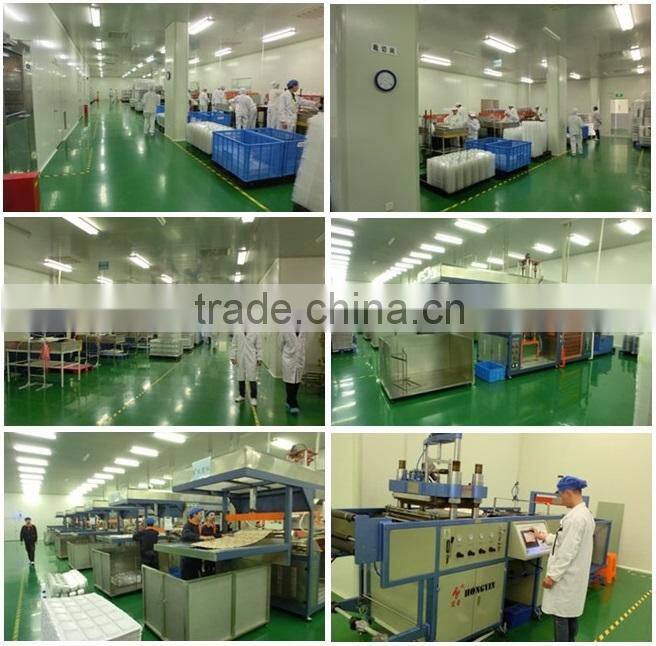 Disposible plastic food PET tray/strawberry/blueberry clamshell tray 16*16 cm