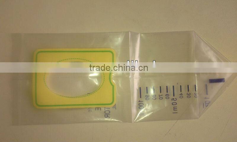 Paediatric urine bag