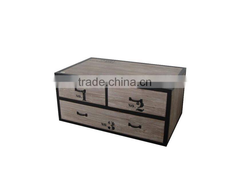 Antique solid wooden coffee table