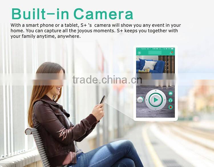 mobile phone controlled working long time vacuum cleaner robot