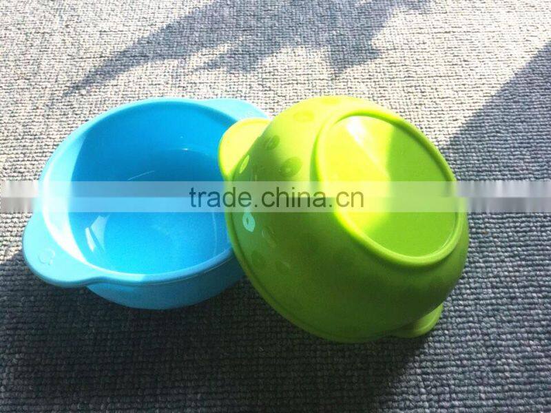 Popular High Quality BPA Free Mini Silicone Suction Baby Bowls