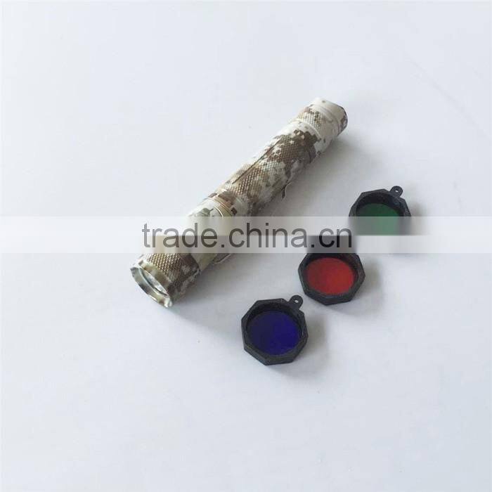 Onlystar GS-9497-2 camouflage best tactical colored multifunctional flashlight