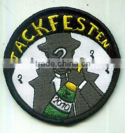 Number Embroidery patch