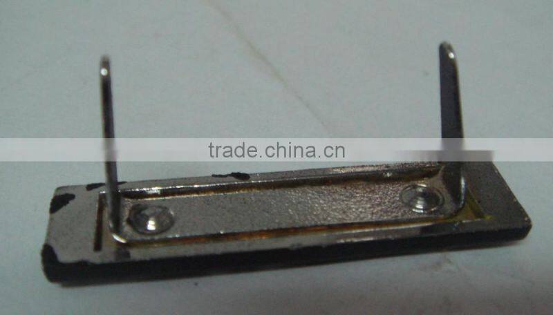 custom bags skins leather metal tags