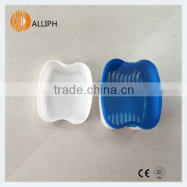 Dental Denture Case Box Container Orthodontic Retainer Mouth Tray