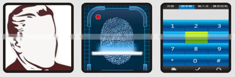 TFT Touch Screen Face and fingerprint Recognition Employee Attendance Machine