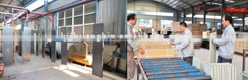 Modern office filing cabinet roll up door