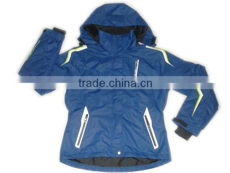Outdoor sport hoodes red plain skiing customize your own winter jacket