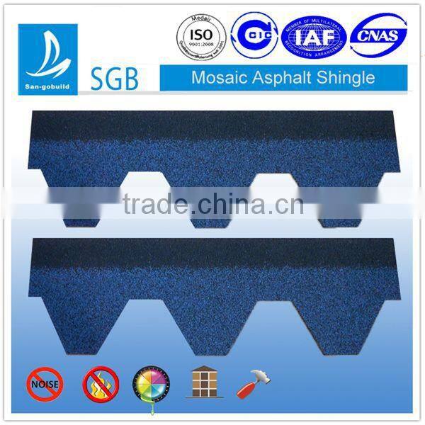 2015 New Design 5-tab Asphalt Shingle ,Fish-scale Asphalt Shingle,Bitumen Asphalt Shingle