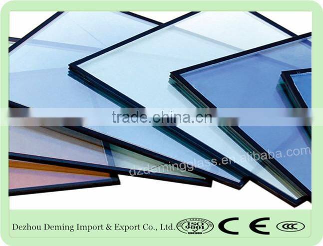Tinted Insulated Glass Price Colored Double Qlazing Glass