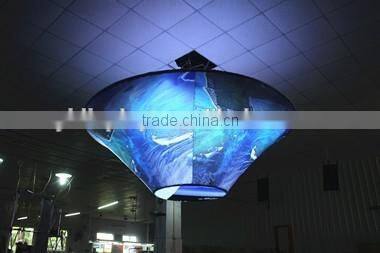 Printed Aluminium event trade show ceiling banner,hanging banner