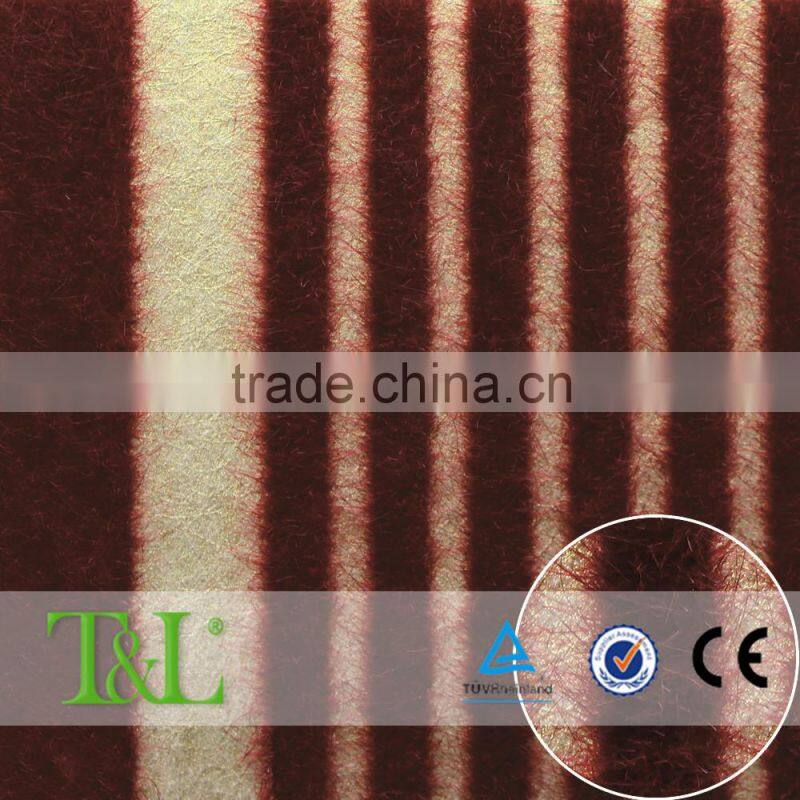 Interior decor flocks lattice wallpaper