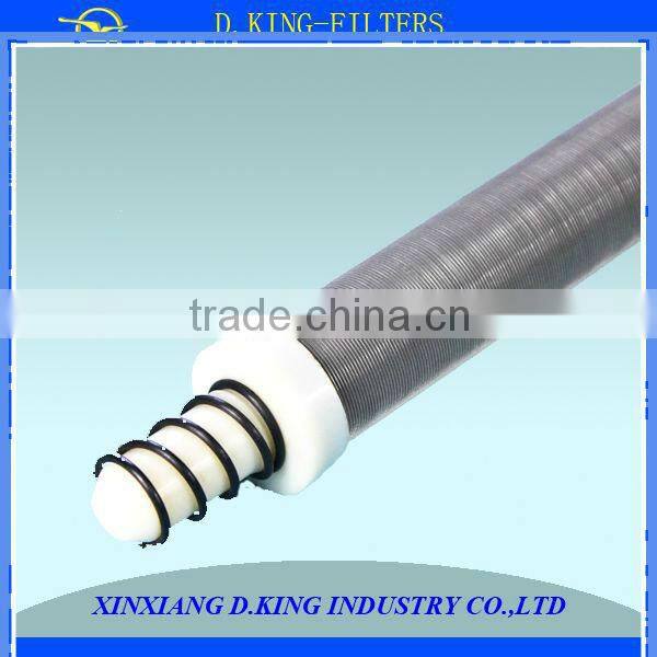 high efficiency BYLX series candle type 25 micron filter element