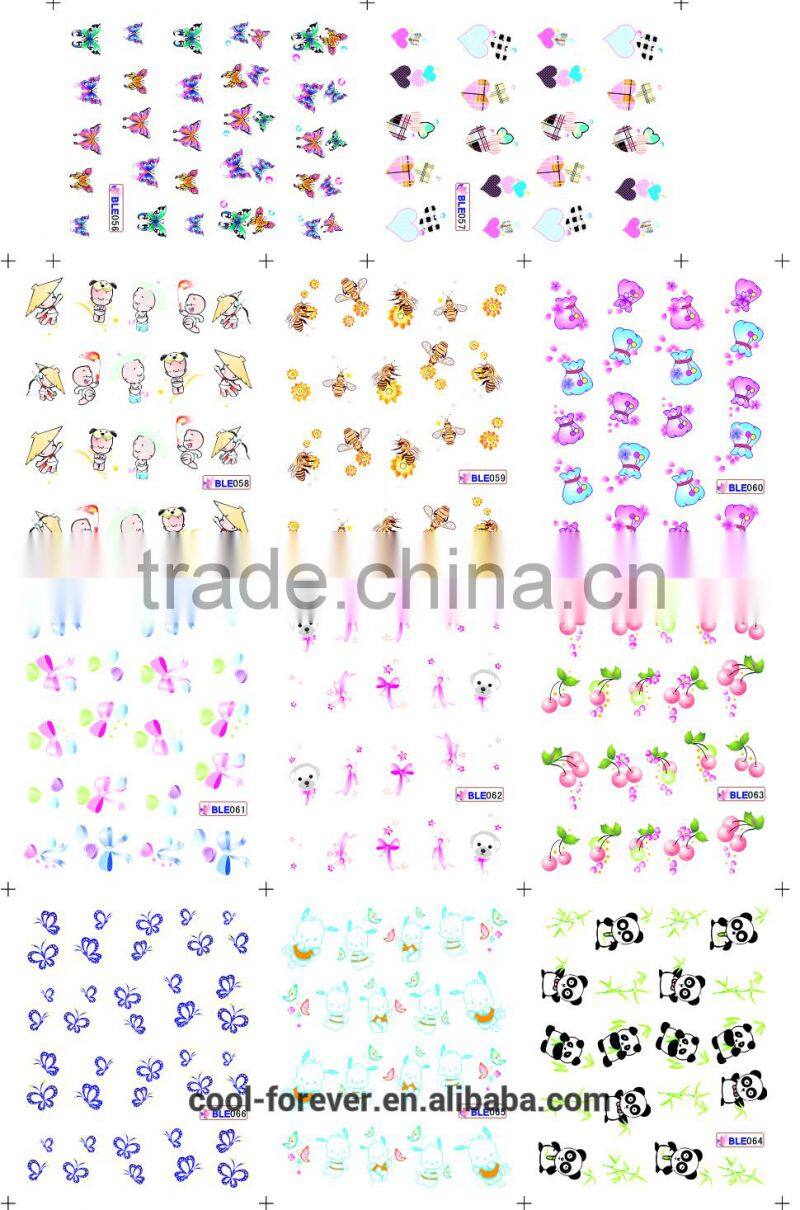wholesale cartoon nail art stickers