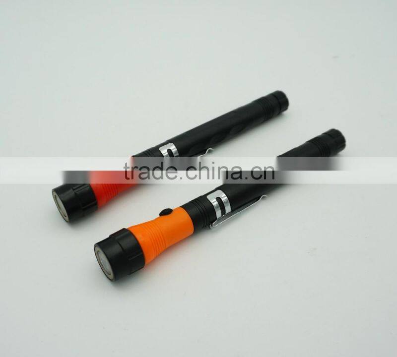 Extendable bending flashlight ,H0T322 multifunction flashlight with compass , emergency flashlight led torch