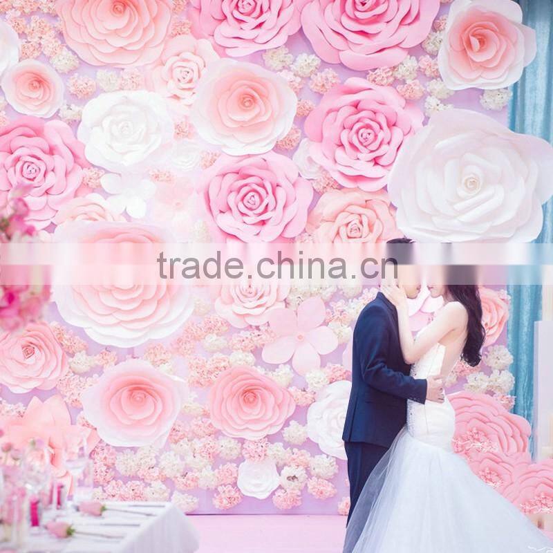 Cardboard Paper Flower For Wedding Party Backdrop Decor