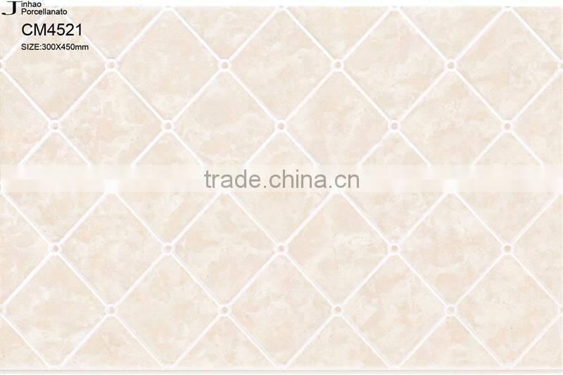 Cheap non-slip chinese embossed wall decor tiles