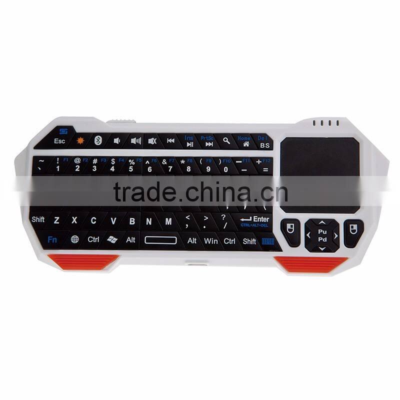 IS11-BT05 Portable Mini Bluetooth Keyboard With Built-in Touchpad for Smartphone Tablet PC Smart TV