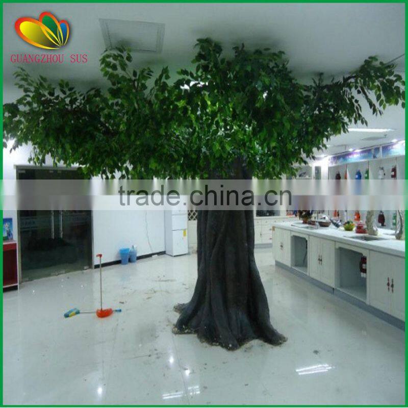 Wholesale artificial big tree fiberglass artificial ficus tree large outdoor & outdoor decor artificial ficus tree