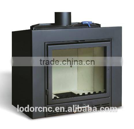 YN-020 antique iron wood burning fire pit with chimney