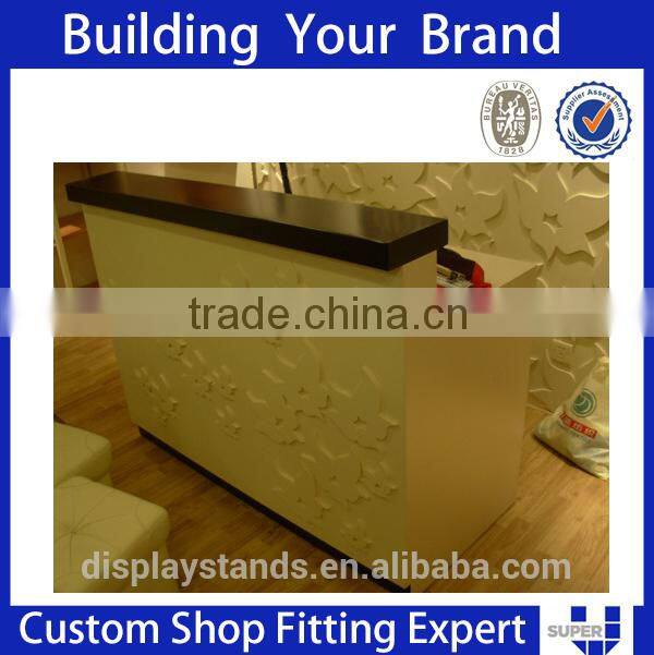 mdf front counters table desk