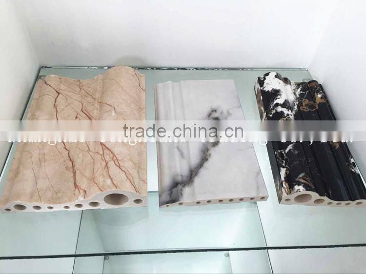 China made Shanghai good supplier of pvc marble panel