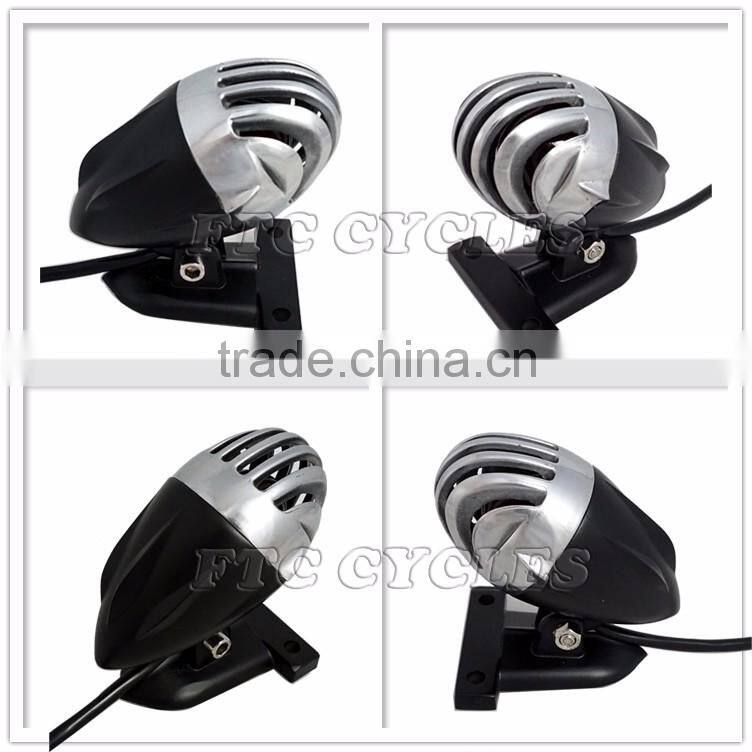 Aluminum Grilled Vintage Motorcycle Tail Light for Harley Sportsters