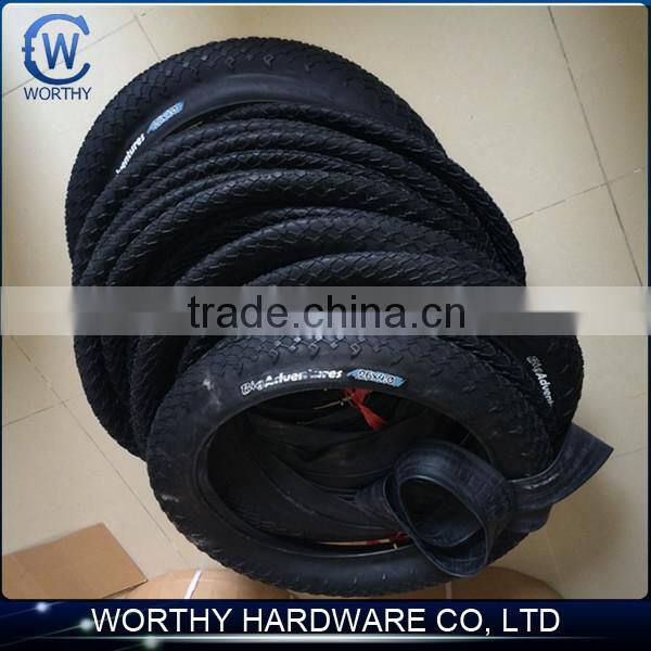 fat tyre 26 for fat bike black color with customized print made in China