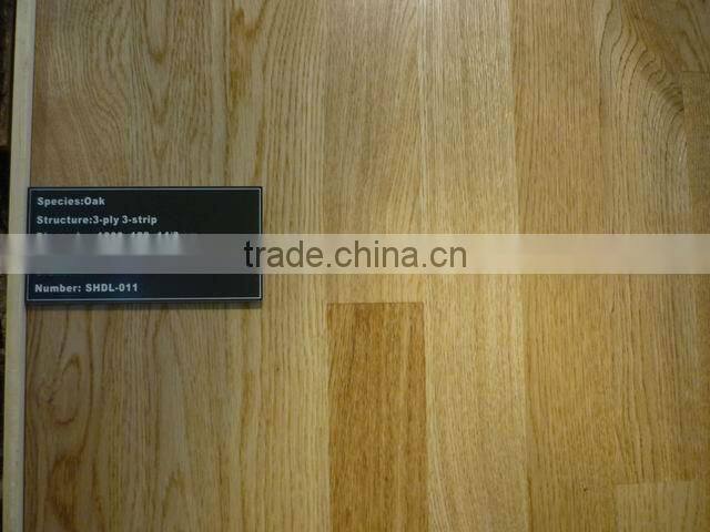 Three Layer & Multilayer Red & White Oak Engineered Wood Flooring