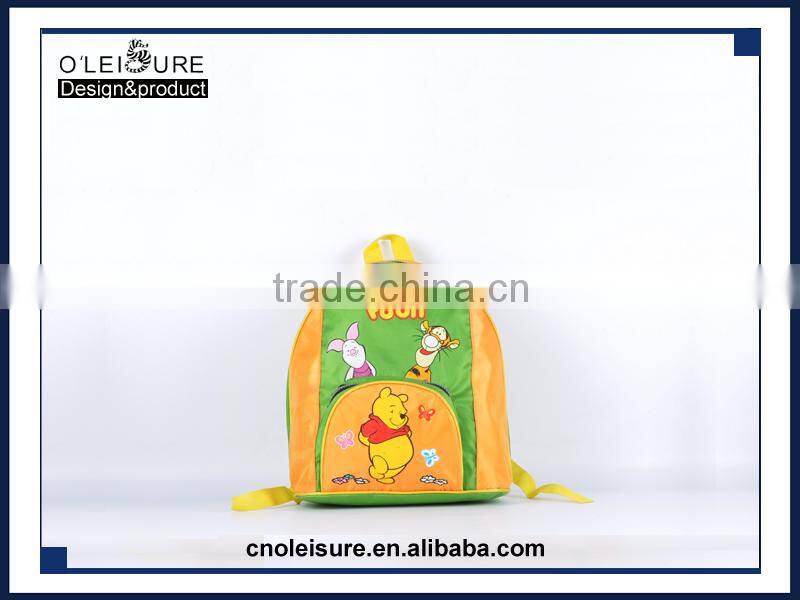 Cartoon cute backpack first grade school bag 1-9 years old bag backpack for 2016