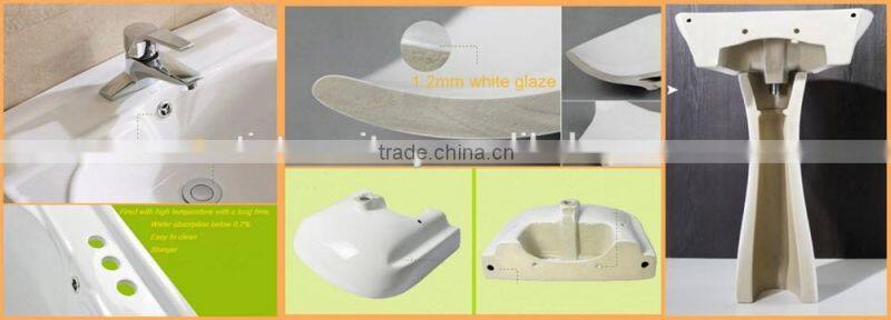 Ceramics wash hand basin products imported from china wholesale