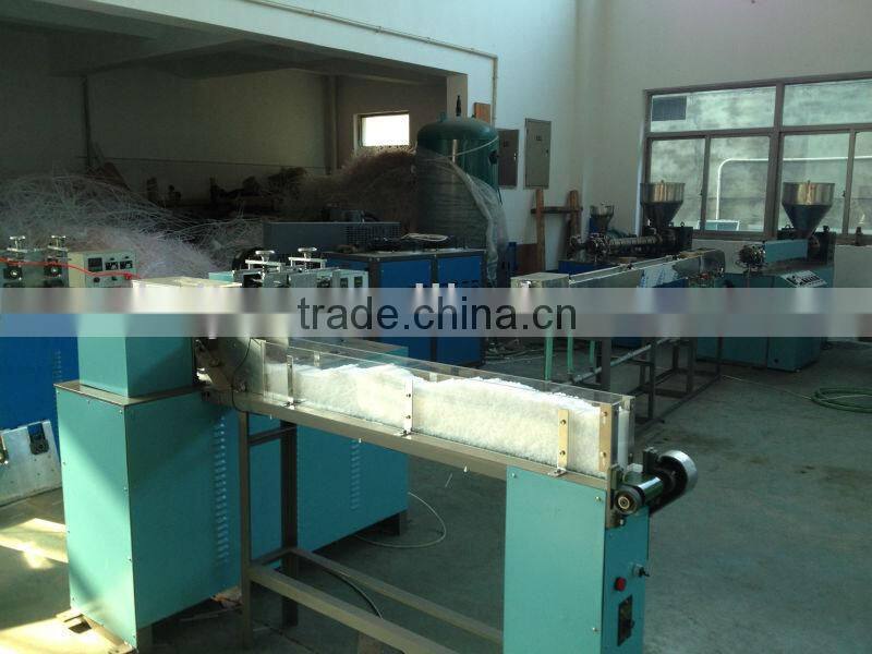 Drinking straw producing machine