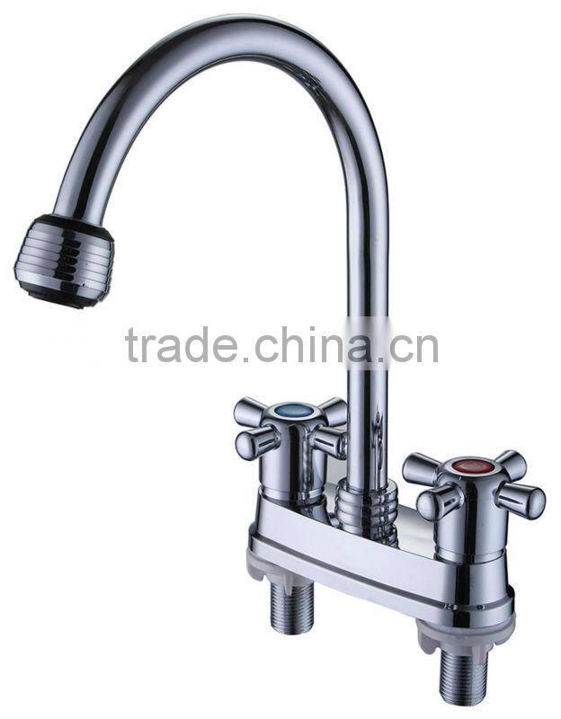 2015 new design electroplate ABS plastic Basin Faucet