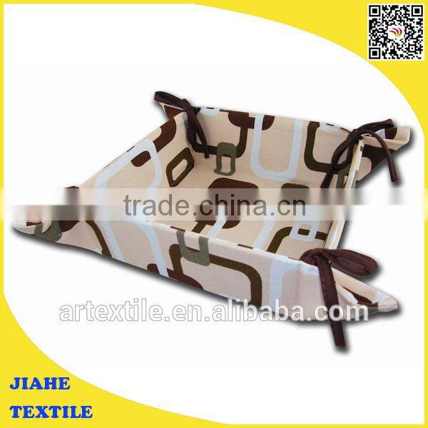 customized Logo promotional cotton folding basket