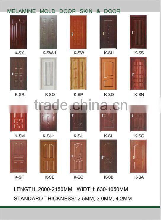 Chinese High Density Fiberboard Door Skin Price