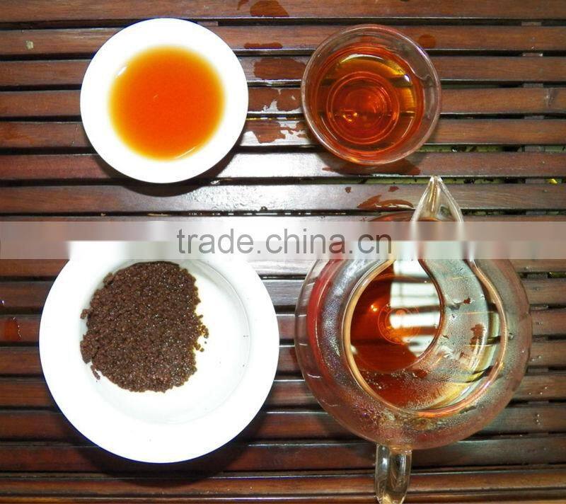 Black tea fannings or dust