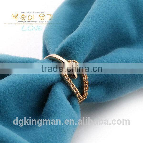 Kingman fashionable new design fashion metal crown rings