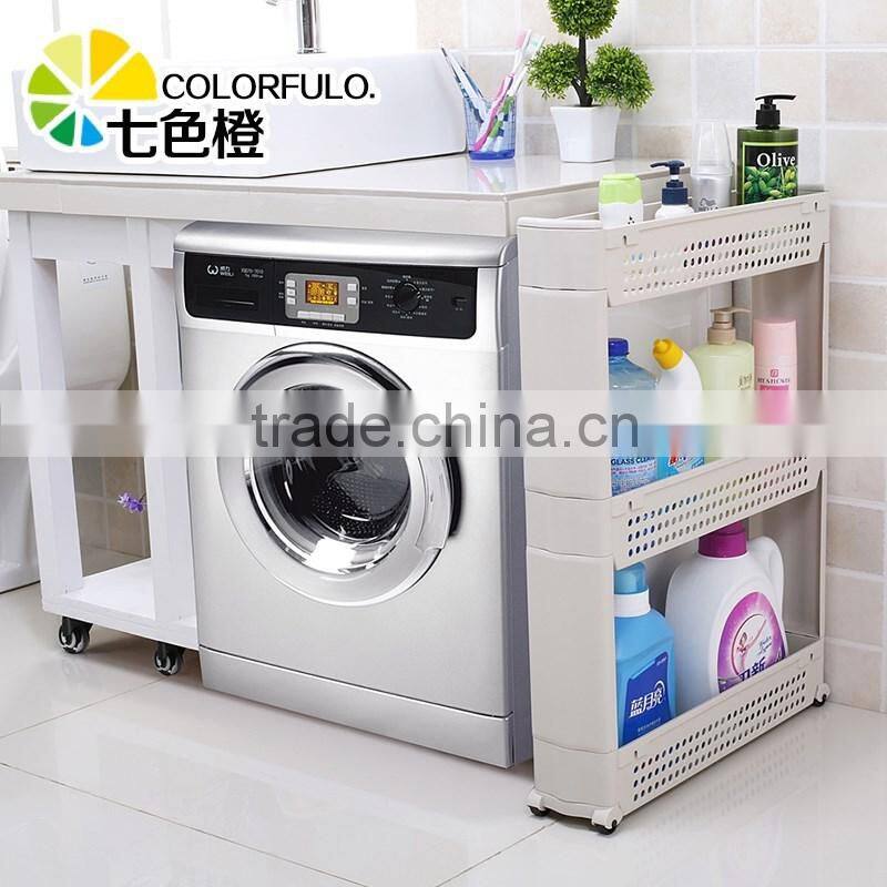 Plastic commodity shelf for storage