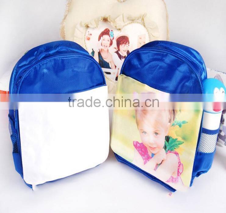 new design child school bag for dye sublimation printing