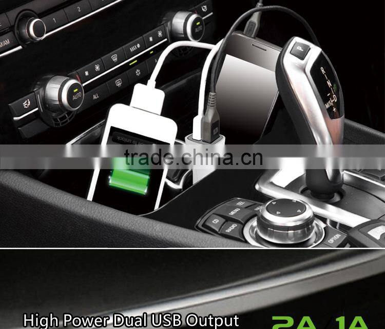 Hot sellling Universal high quality one usb car battery charger for mobile phone