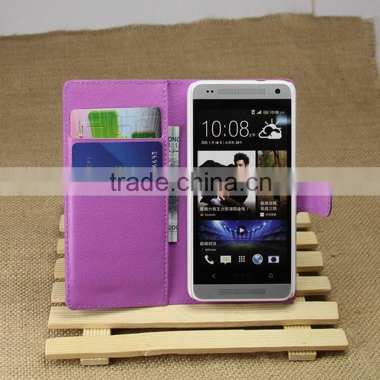 Good quality most popular flip cover for htc one mini m4