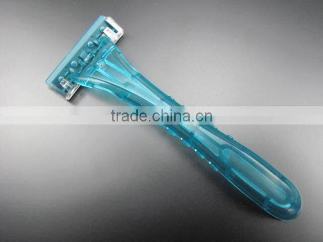 2015 new plastic travel shaving kit