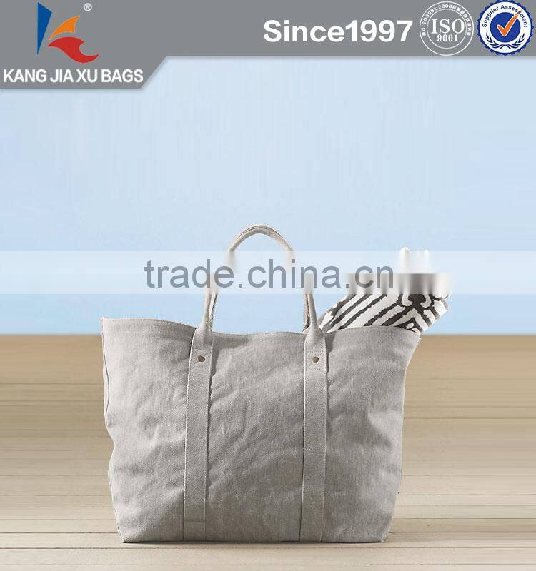 Luxury Full Color Print Canvas Beach Bag Durable and Waterproof